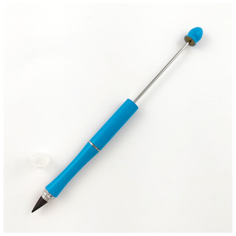 Wholesale Beadable Pencil Metal  DIY for Beaded Pen With Eraser
